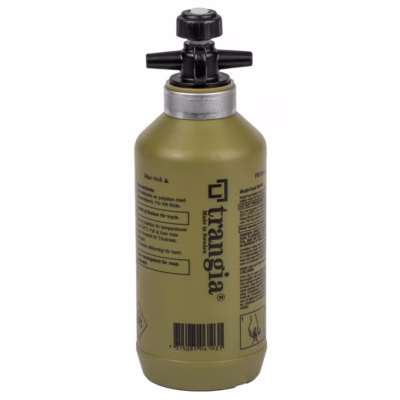 Kütusepudel Trangia Fuel Bottle 0,3 l, oliivroheline, HDPE, Ø 65 mm × 188 mm