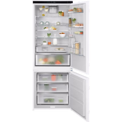 Integreeritav külmik-sügavkülmik Electrolux KNP7TE75S, 70 cm, No Frost, E