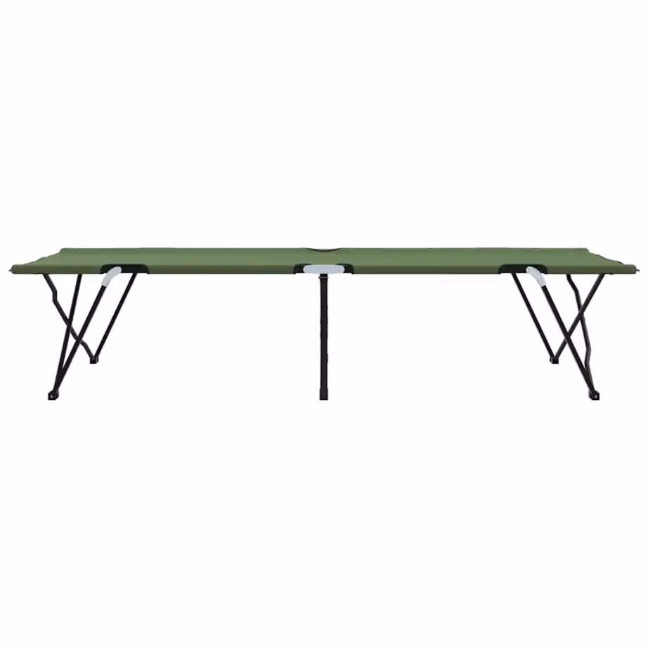 Kokkuklapitav telgvoodi komplekt, 2 tk, roheline, Oxford-kangast, 206 x 76 x 47 cm - 7