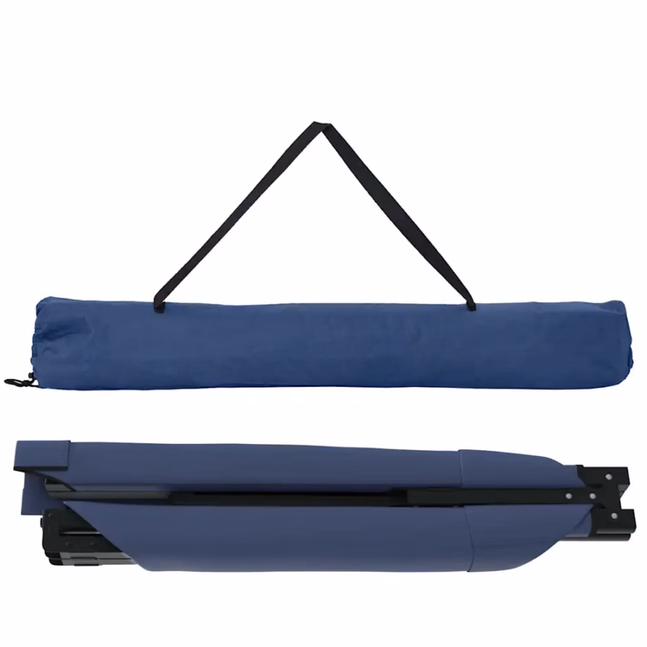 Kokkupandav telgvoodi komplekt, 2 tk, sinine, 193 x 69 x 45 cm - 6