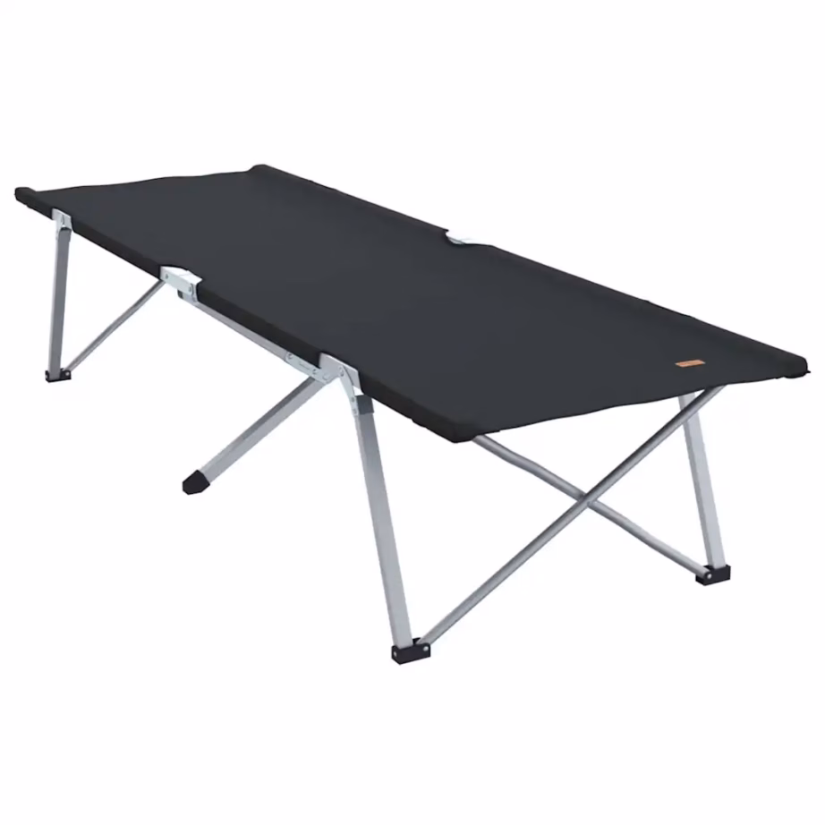 Kokkupandavad telgvoodid, 2 tk, must, 194 x 62,5 x 42,5 cm - 4