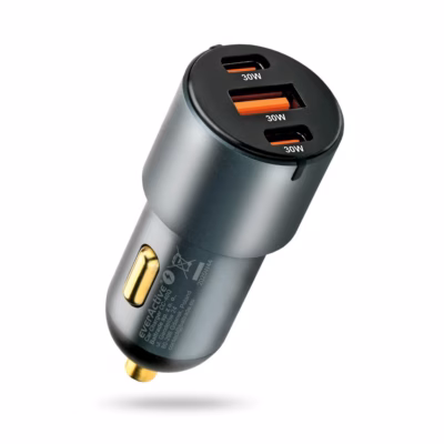 Autolaadija everActive CC-40Q, USB Quick Charge 3.0 ja USB‑C PD kuni 60 W