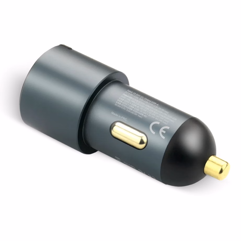 Autolaadija everActive CC-40Q, USB Quick Charge 3.0 ja USB‑C PD kuni 60 W - 5