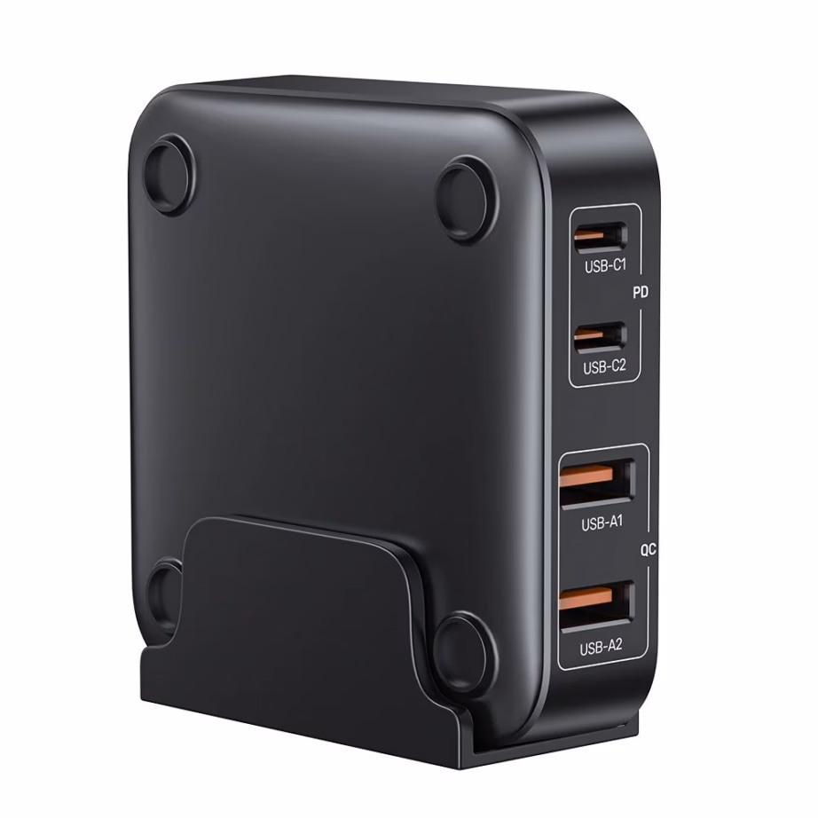 GaN võrgulaadija UNITEK P1228ABK01-EU, 70 W, 2× USB-C ja 2× USB-A, PPS - 2