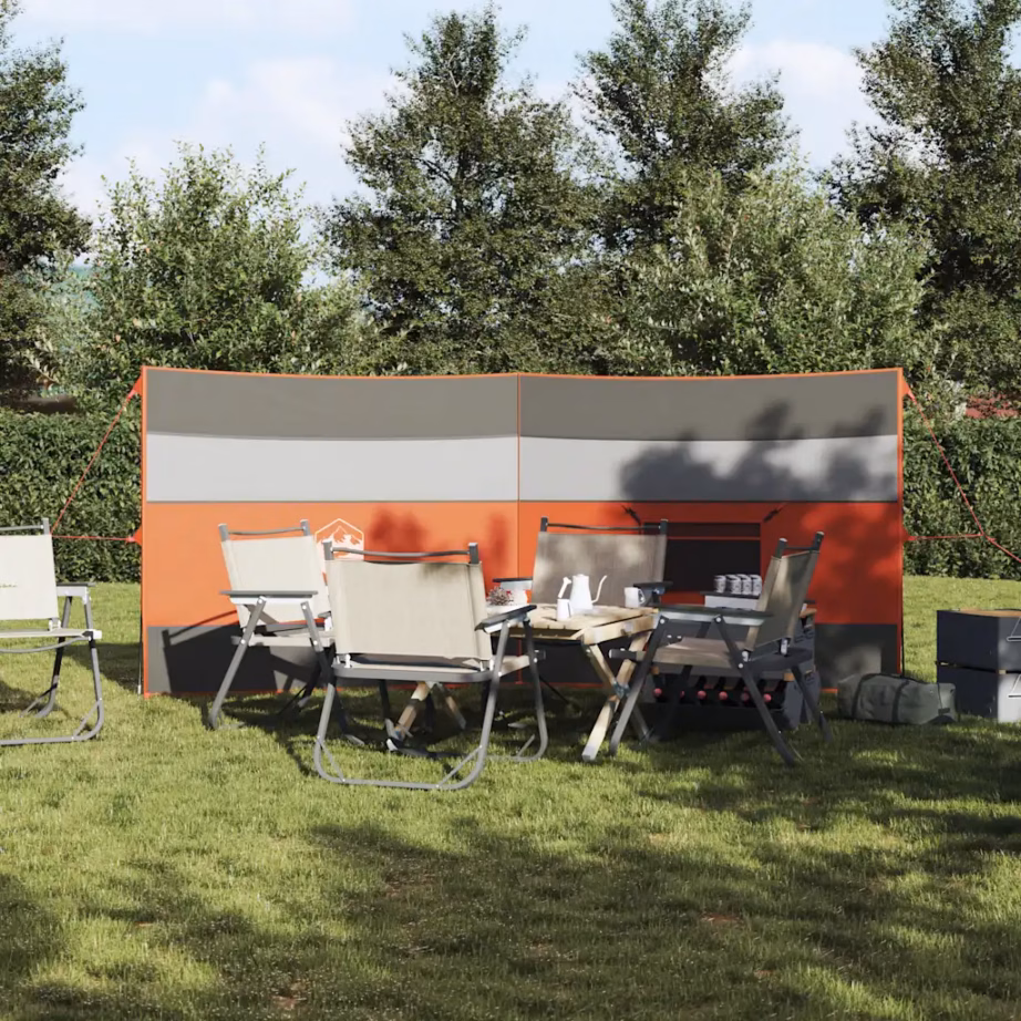 Matka tuuletõke, hall ja oranž, veekindel, 340 x 130 cm - 3