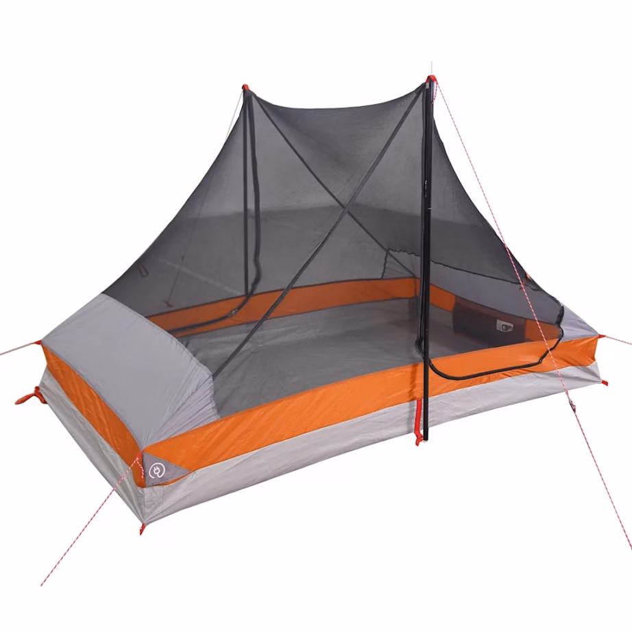 Veekindel hall matkatelk 2 inimesele, PU-kattega polüester, 225 x 136 x 133 cm - 8