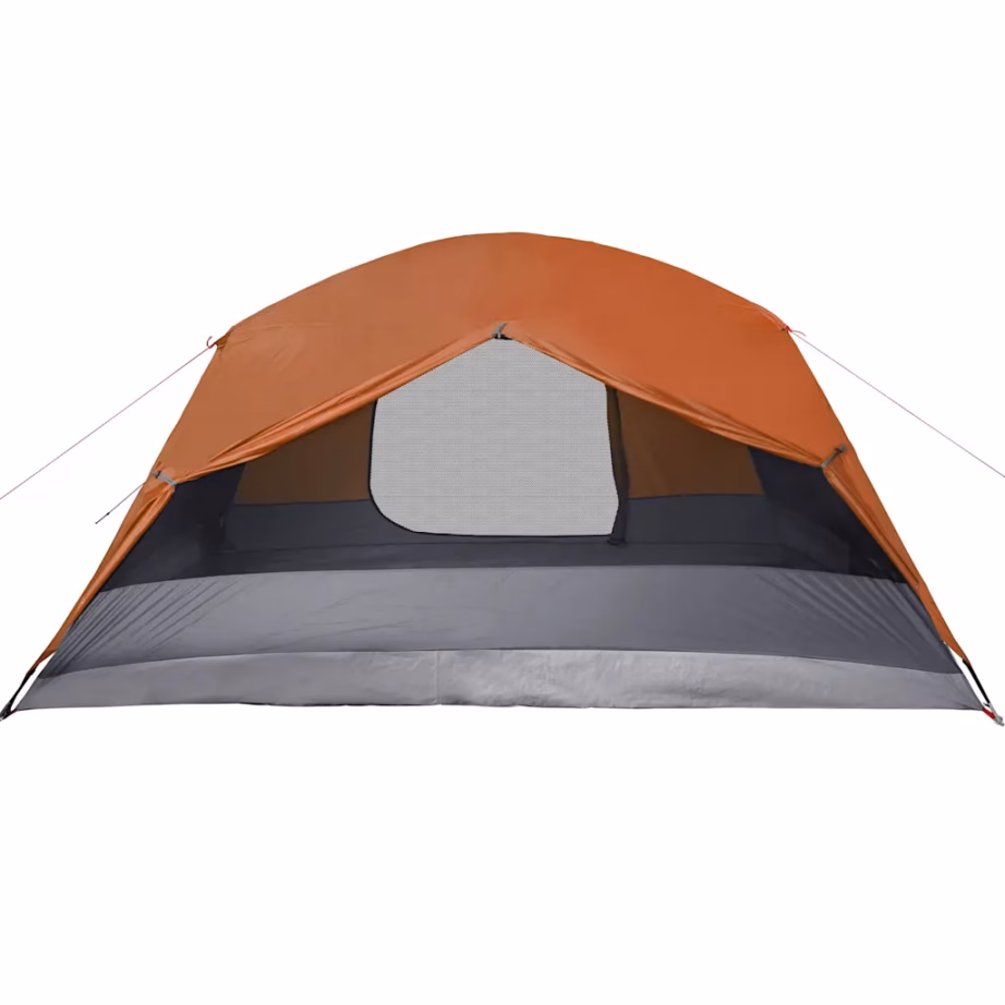 Veekindel verandaga matkatelk 4 inimesele, oranž, 350 x 280 x 155 cm - 11