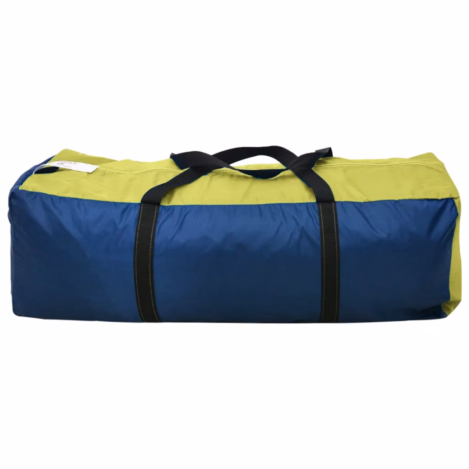 Matkatelk 6 inimesele, 2 sektsiooniga, sinine ja kollane, 576 x 235 x 190 cm - 9