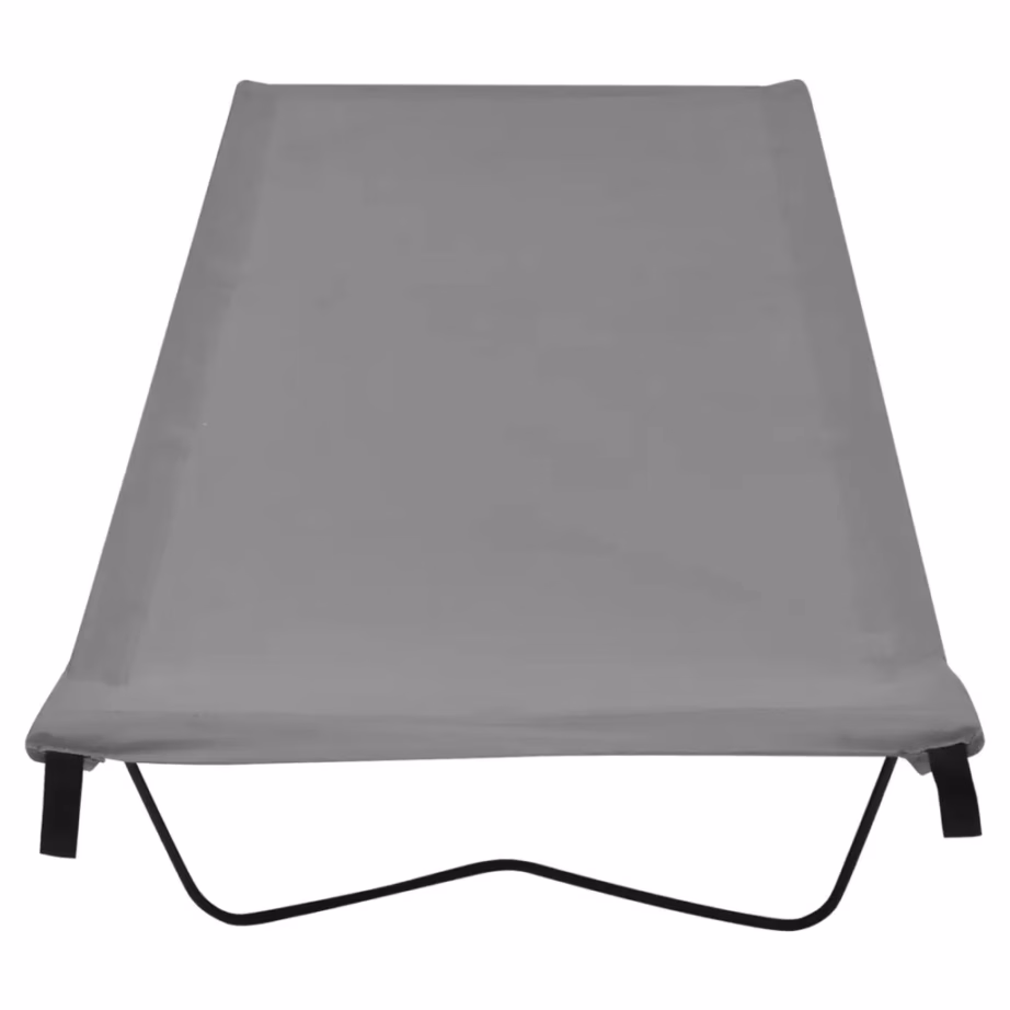 Matkavoodi 180 x 60 x 19 cm, hall, 600D oxford-kangas ja teras - 2