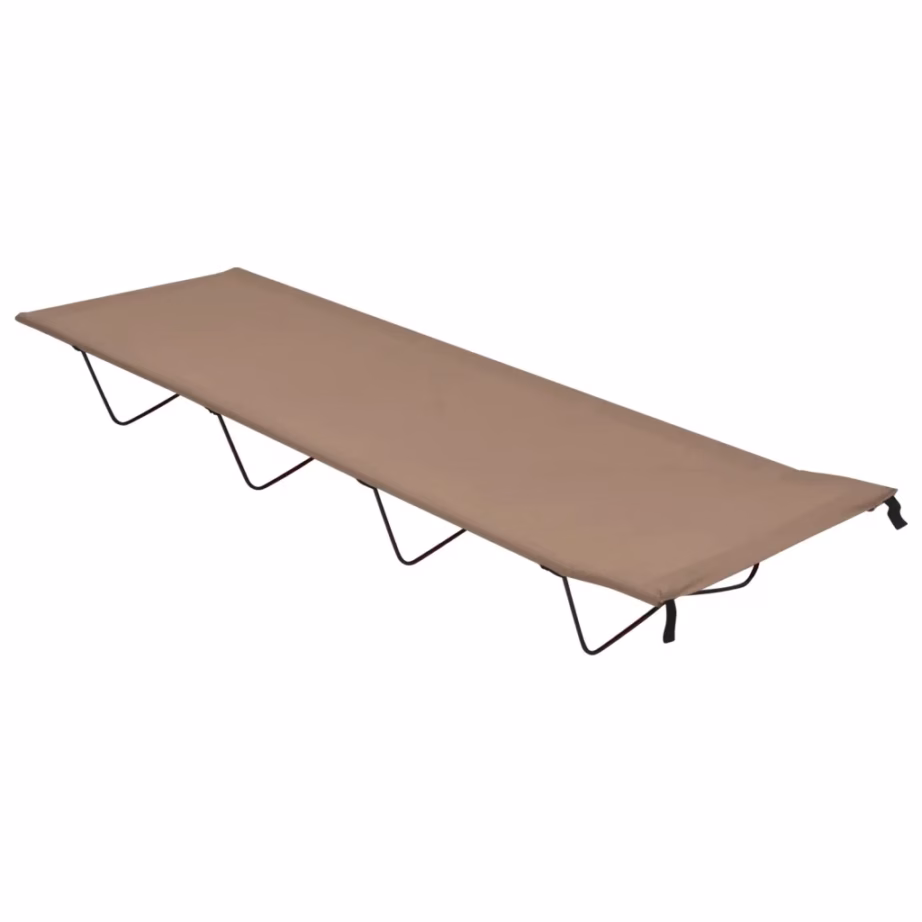 Matkavoodid, 2 tk, 180 x 60 x 19 cm, 600D oxford-kangas ja teras, hallikaspruun - 2