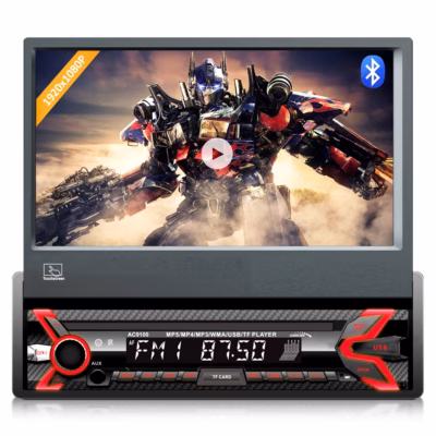Automultimeediamängija AUDIOCORE AC9100, 7" ekraan, USB ja microSD, FM/AM