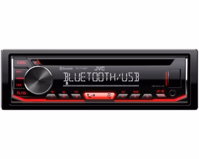1-DIN CD-autoraadio KENWOOD KD-T702BT, Bluetooth, USB, AUX, 13-ribaline ekvalaiser
