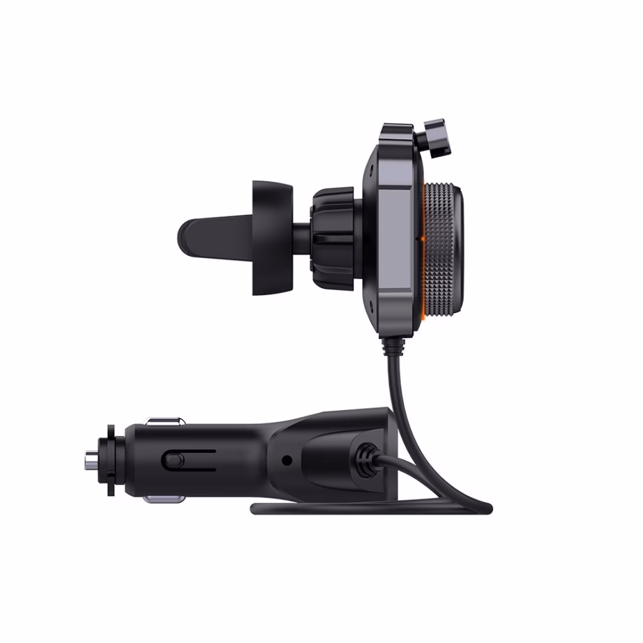 FM-transmitter Savio TR-14, Bluetooth, PD-laadija, 87,6–107,9 MHz, must - 3