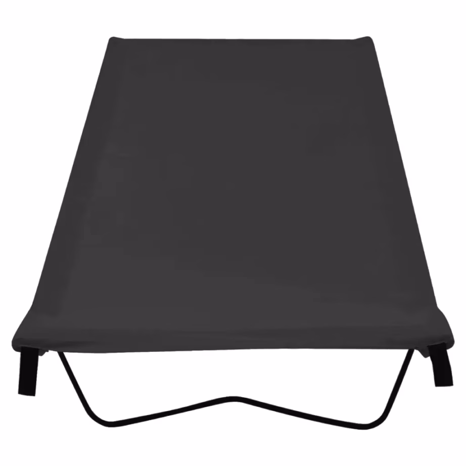 Matkavoodid 2 tk, must 600D oxford-kangas ja teras, 180 x 60 x 19 cm - 3