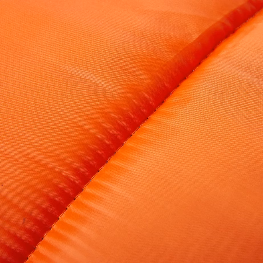 Muumia stiilis täiskasvanute magamiskott 3 hooajaks, oranž-must, 180 x 62 cm - 4