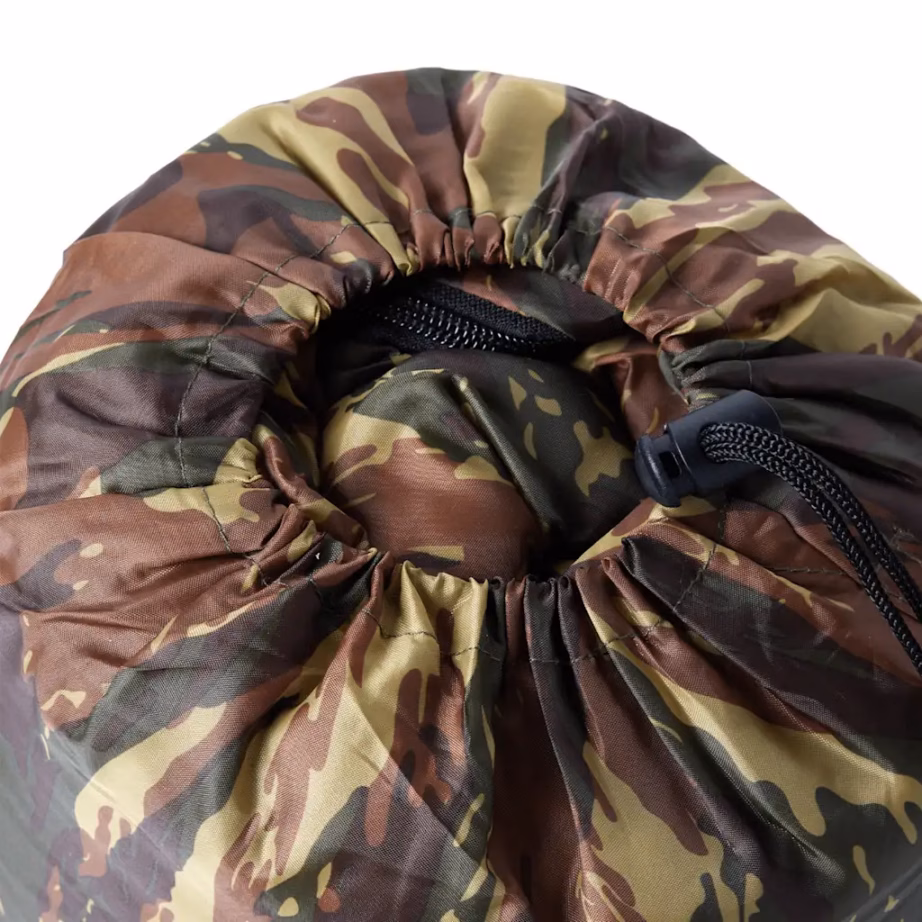 Muumia lõikega täiskasvanute magamiskott matkamiseks, 3 hooaega, kamuflaaž, 194 x 68 cm - 3