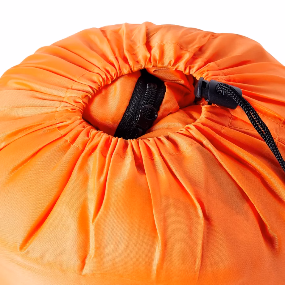 Muumia magamiskott täiskasvanutele, 3 hooaega, oranž-must, 208 x 71 cm, 10–20 °C - 3