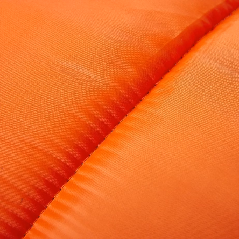 Muumia stiilis täiskasvanute magamiskott 3 hooajaks, oranž-must, 222 x 74 cm - 4