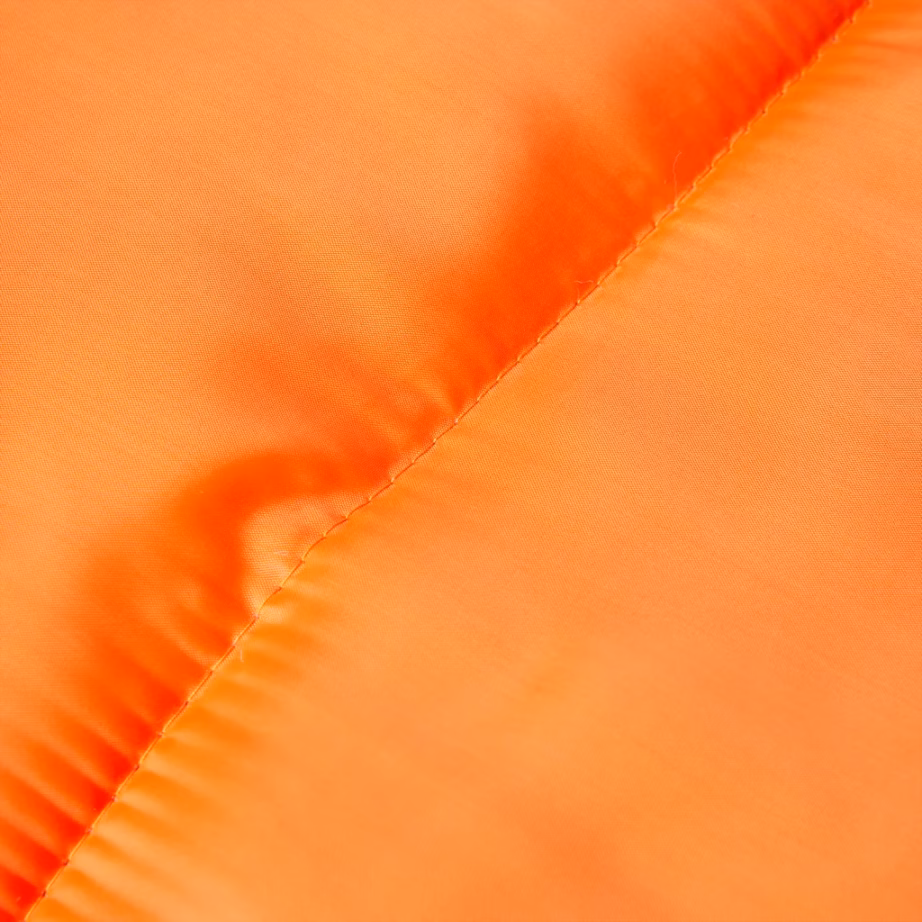 Muumiakujuline täiskasvanute magamiskott 3 hooajaks, oranž/must, 10–20 °C, 222 x 74 cm, kandekotiga - 4