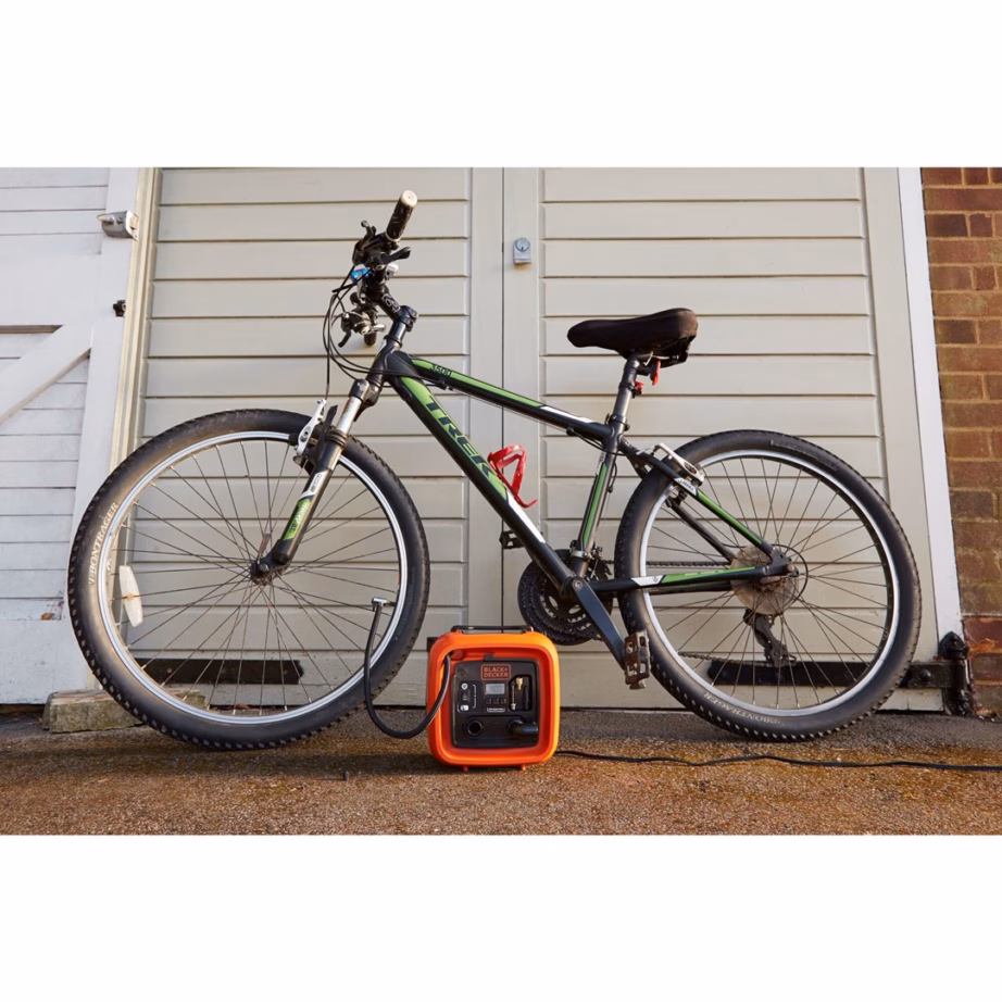 12 V kompressor Black+Decker ASI400-XJ, 160 l/min, max 11 bar, ekraan ja automaatne väljalülitus - 3
