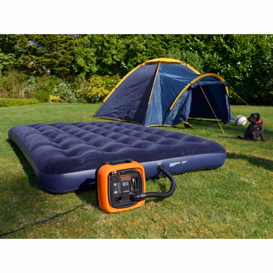 12 V kompressor Black+Decker ASI400-XJ, 160 l/min, max 11 bar, ekraan ja automaatne väljalülitus - 6