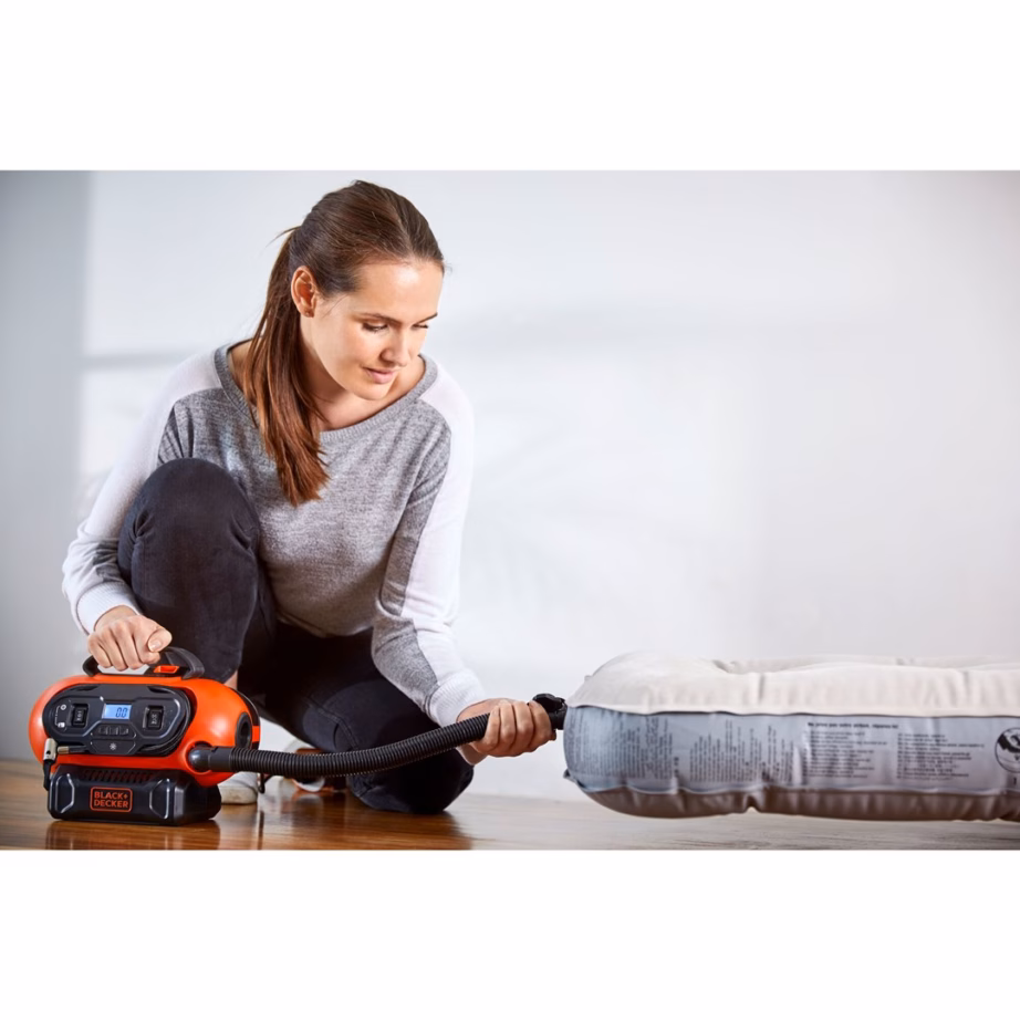 Õhukompressor Black+Decker BDCINF18N-QS, 160 l/min, kuni 11,03 bar, 230 V/12 V/18 V - 5