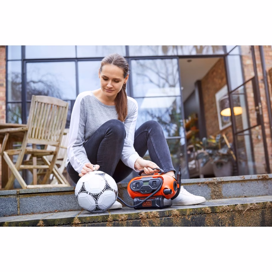 Õhukompressor Black+Decker BDCINF18N-QS, 160 l/min, kuni 11,03 bar, 230 V/12 V/18 V - 6