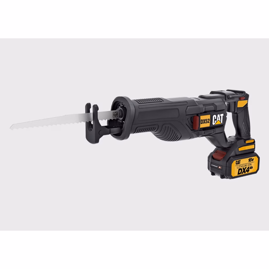 Akutoitel saabelsaag CATERPILLAR CAT DX52B, 18 V, harjavaba mootor, LED-tuli - 2