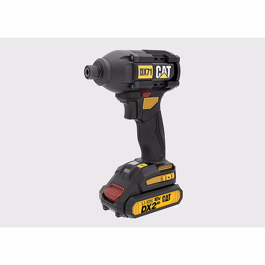 Akulöögikruvikeeraja CATERPILLAR DX71B, 18 V, 215 N·m, 1/4″ padrun (ilma akuta) - 2