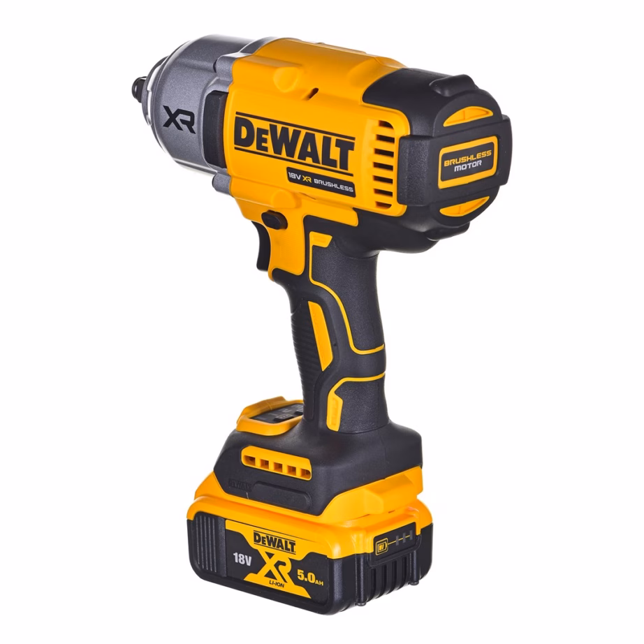 Akulöökmutrikeeraja DeWalt DCF900P2T-QW, 1/2″, 18 V, 2×5,0 Ah, harjavaba mootor - 3