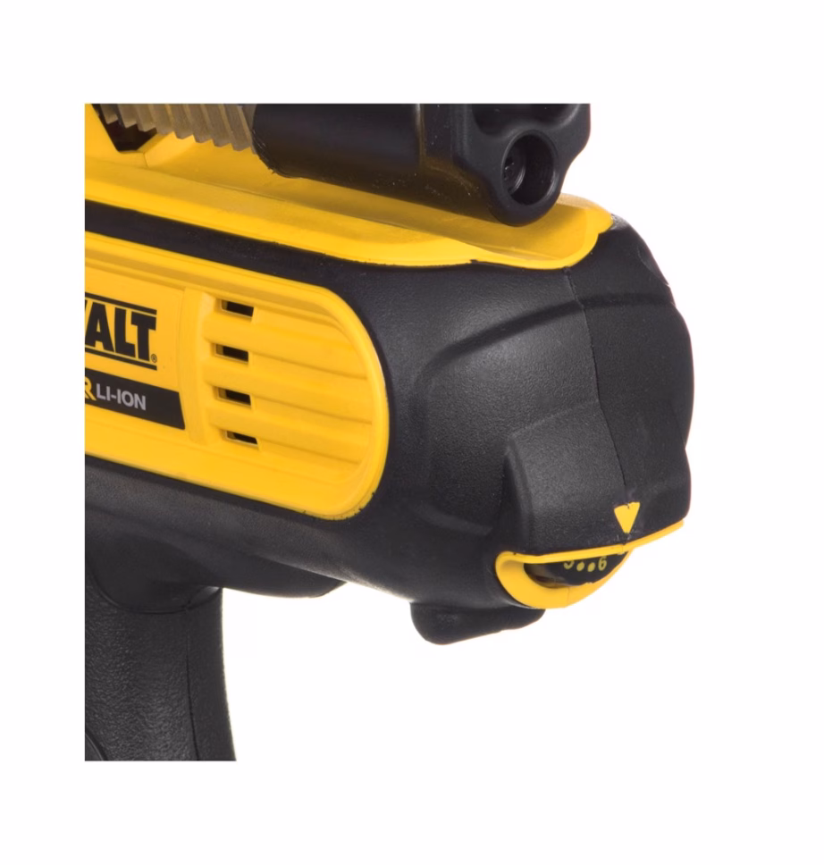 Akusilikoonipüstol DeWalt DCE580N-XJ, 600 ml padrunile, pressimisjõud 295 kg - 7