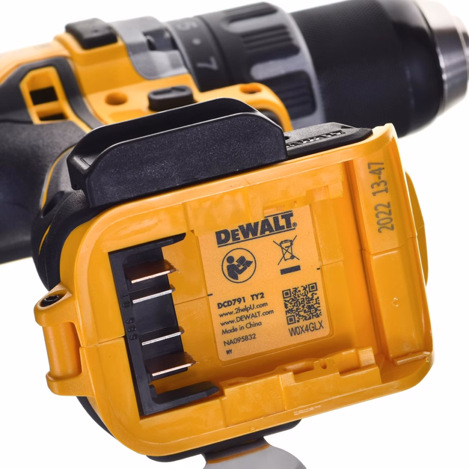 Akutrell-kruvikeeraja DeWalt DCD791P2, 18 V, 2 × 5 Ah, 70 N·m - 14
