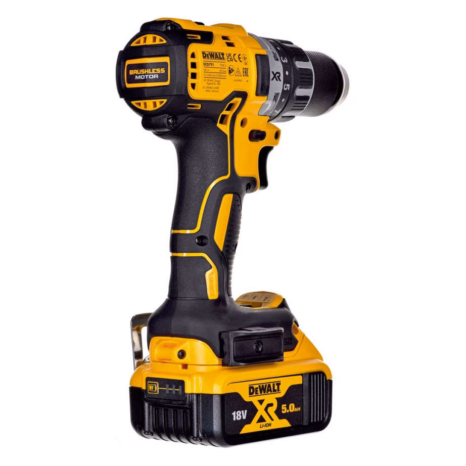 Akutrell-kruvikeeraja DeWalt DCD791P2, 18 V, 2 × 5 Ah, 70 N·m - 16