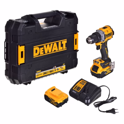 Akutrell-kruvikeeraja DeWalt DCD800P2T-QW, 18 V, 2×5 Ah, harjadeta mootor, TSTAK