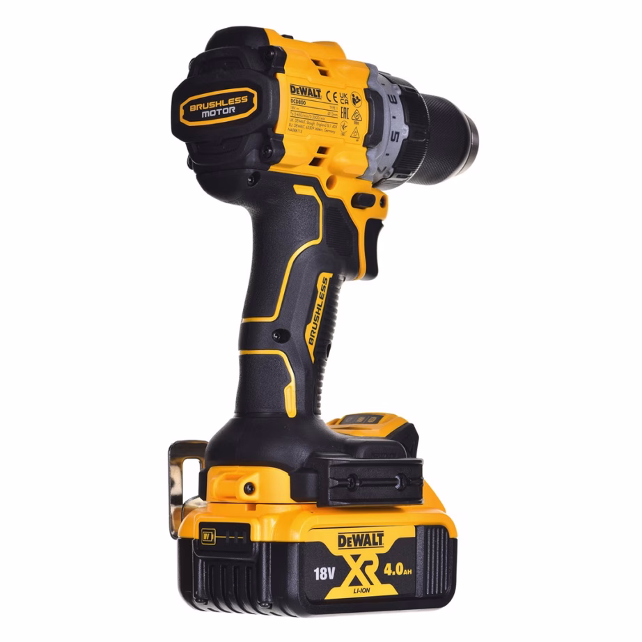 Akutrell-kruvikeeraja DeWalt DCD800P2T-QW, 18 V, 2×5 Ah, harjadeta mootor, TSTAK - 4