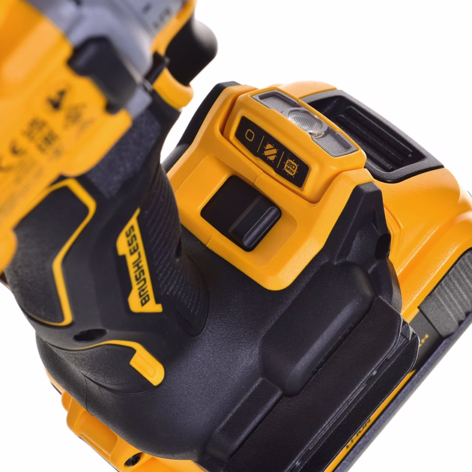 Akutrell-kruvikeeraja DeWalt DCD800P2T-QW, 18 V, 2×5 Ah, harjadeta mootor, TSTAK - 6