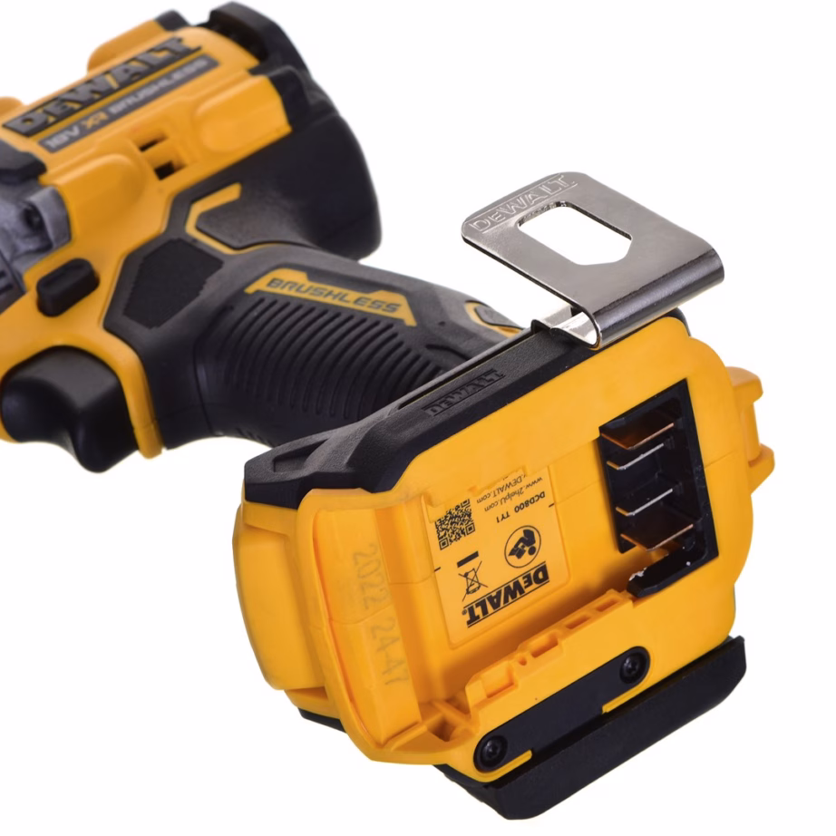 Akutrell-kruvikeeraja DeWalt DCD800P2T-QW, 18 V, 2×5 Ah, harjadeta mootor, TSTAK - 7