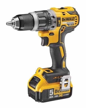 Akutrell-kruvikeeraja DeWalt DCD796P2-QW, 18 V, 70 N·m, 2 käiku, kiirkinnituspadrun