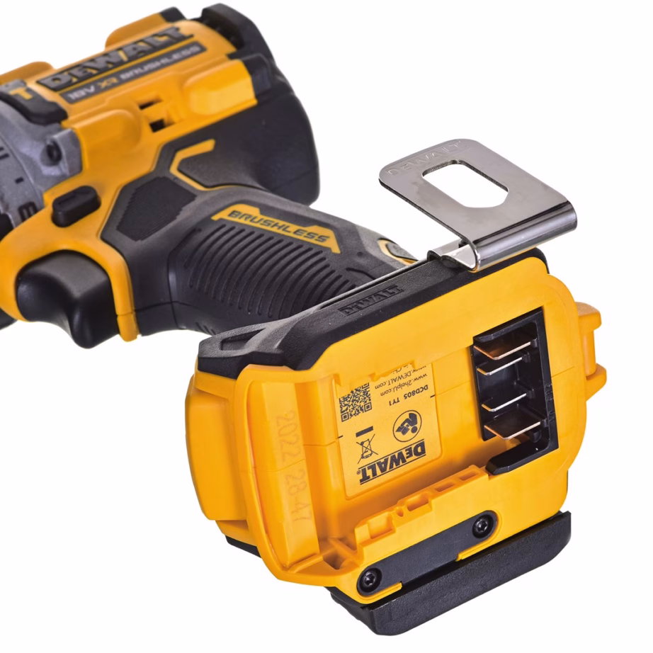 Akutrell-kruvikeeraja DeWalt DCD805P2T, 18 V, 2 × 5 Ah, löögifunktsioon, TSTAK - 7