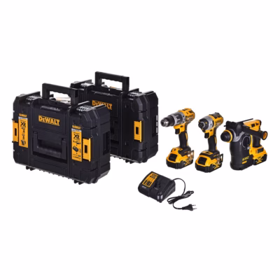 Akutööriistakomplekt DeWalt DCK368P3T-QW (DCH273 + DCD796 + DCF887), 18 V, 3 akut