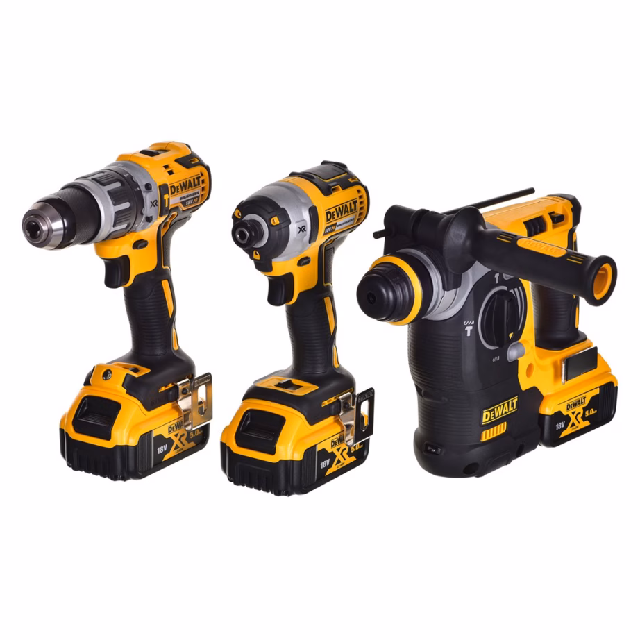 Akutööriistakomplekt DeWalt DCK368P3T-QW (DCH273 + DCD796 + DCF887), 18 V, 3 akut - 2
