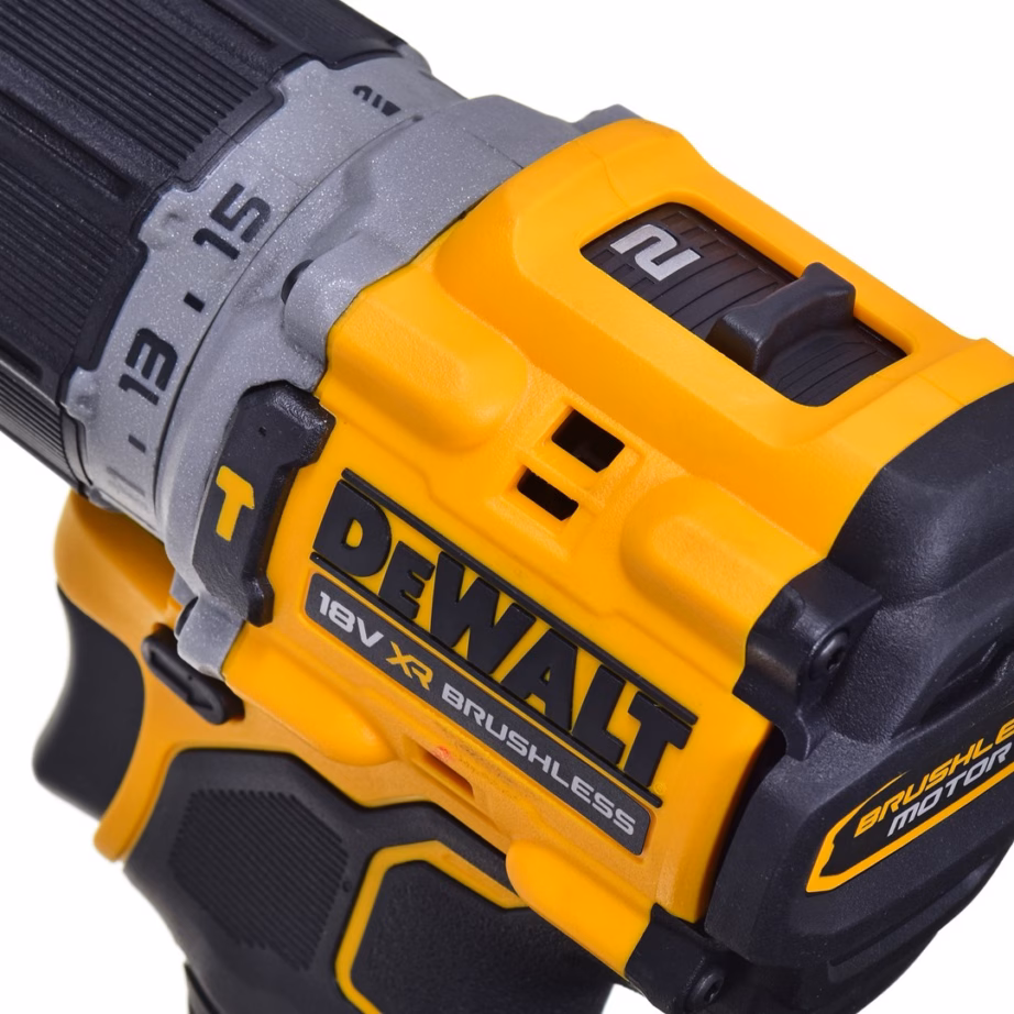 Akutrell-kruvikeeraja DeWalt DCD805NT, 18 V, harjavaba, löökfunktsioon, 90 N·m - 4