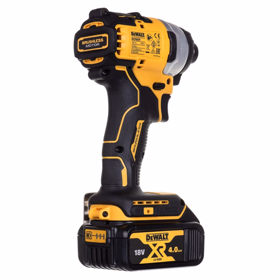 Akutööriistakomplekt DeWalt DCK2062M2T (DCD709 + DCF809), 18 V, 2 × 4 Ah, TSTAK II - 5