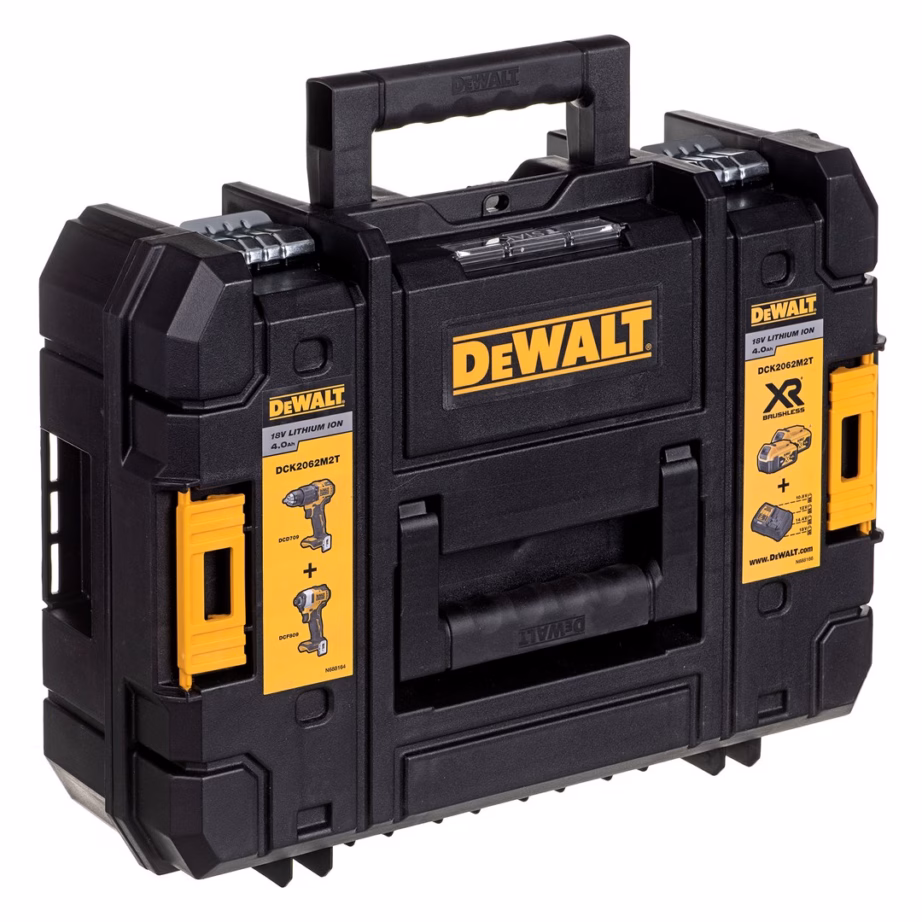 Akutööriistakomplekt DeWalt DCK2062M2T (DCD709 + DCF809), 18 V, 2 × 4 Ah, TSTAK II - 18
