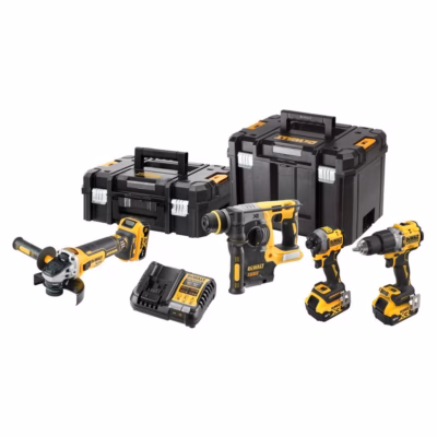 Akutööriistade komplekt DeWalt DCK429P3T-QW, 18 V, 3 × 5 Ah, DCD805/DCG405/DCH273/DCF850