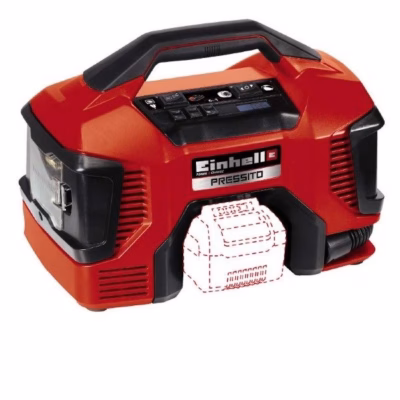 Hübriidkompressor EINHELL PRESSITO 18/25 Hybrid 4020460, 11 bar, 21 l/min, 90 W