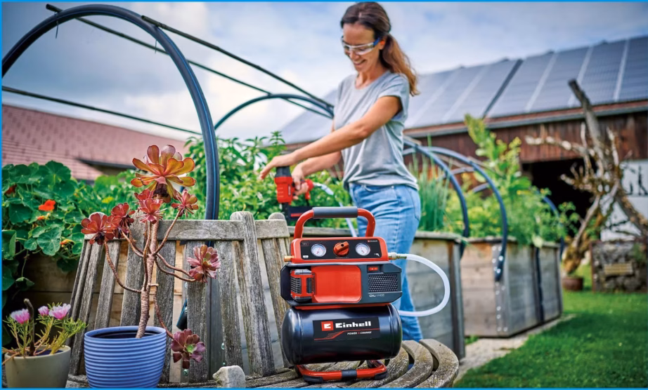 Akukompressor EINHELL TE-AC 18/75 Li OF-Solo, 18 V, 5 l, 8 bar, 75 l/min - 2