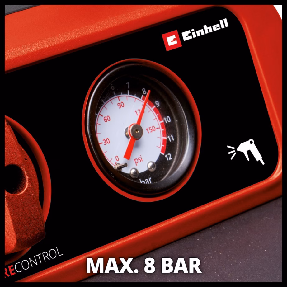 Akukompressor EINHELL TE-AC 18/75 Li OF-Solo, 18 V, 5 l, 8 bar, 75 l/min - 7