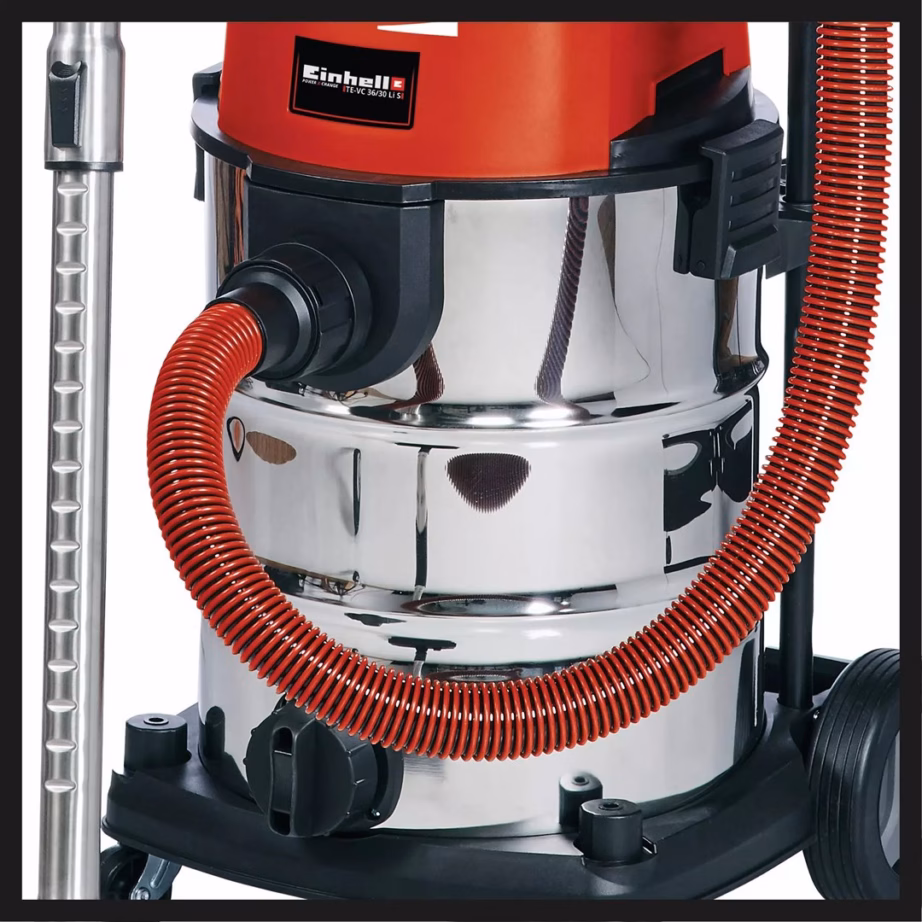 Akuga märg- ja kuivtolmuimeja EINHELL TE-VC 36/30 Li S-Solo, 30 l, 36 V - 4