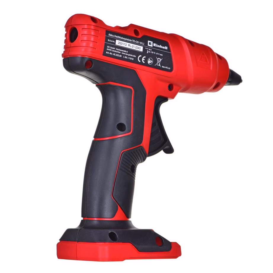 Akuliimipüstol EINHELL TE-CG 18 Li-Solo, 18 V, max 170 °C, liimipulk Ø 1,1 cm - 6
